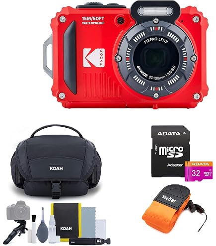 Amazon.com : Kodak PIXPRO WPZ2 Waterproof Digital Camera Bundle